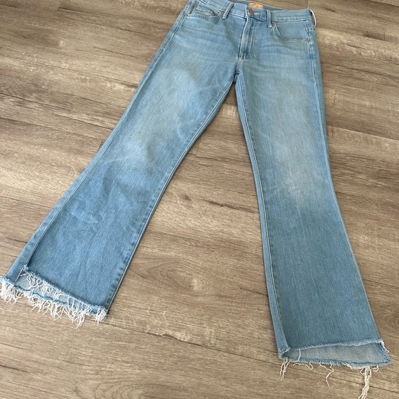 MOTHER The Insider Crop Step Fry Hold My Hand Size 26 - Picture 5 of 12